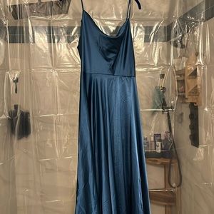 Cinderella Divine Maxi Dress Blue NWOT